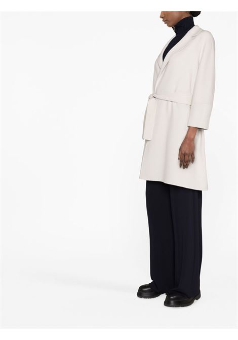 Cappotto con cintura arona in bianco - donna 'S MAXMARA | 2390111031600071