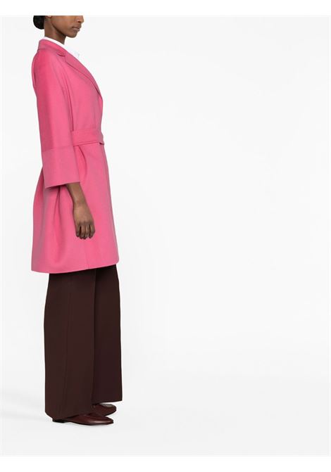 Cappotto con cintura arona in rosa - donna 'S MAXMARA | 2390111031600089
