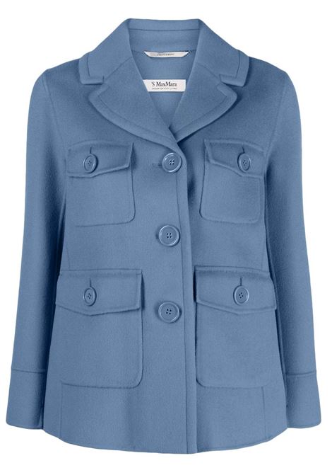 Blue single-breasted jacket - women 'S MAXMARA | 2390410131600091