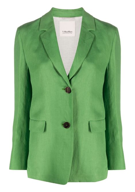 Giacca monopetto sofia in verde - donna 'S MAXMARA | 2390410332600016