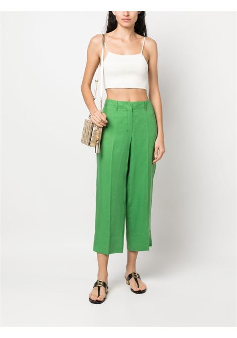 Green cropped trousers - women 'S MAXMARA | 2391310432600016