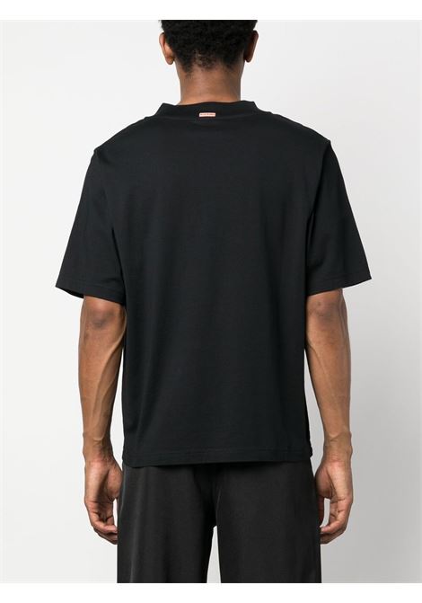 T-shirt a maniche corte in nero - unisex ACNE STUDIOS | CL0195900