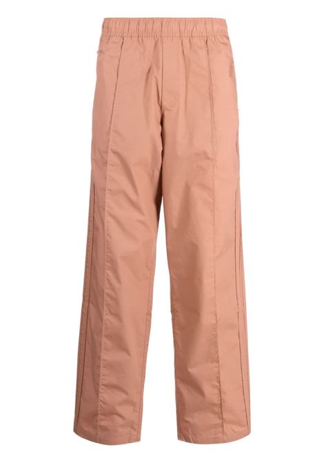 Pantaloni con logo in marrone - uomo ADIDAS | HR8668BRWN