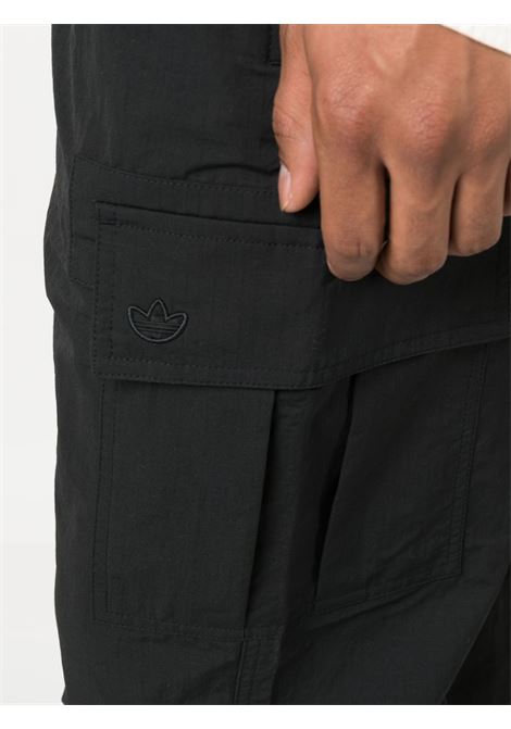 Black straight-leg cargo trousers - men ADIDAS | IB8685BLK