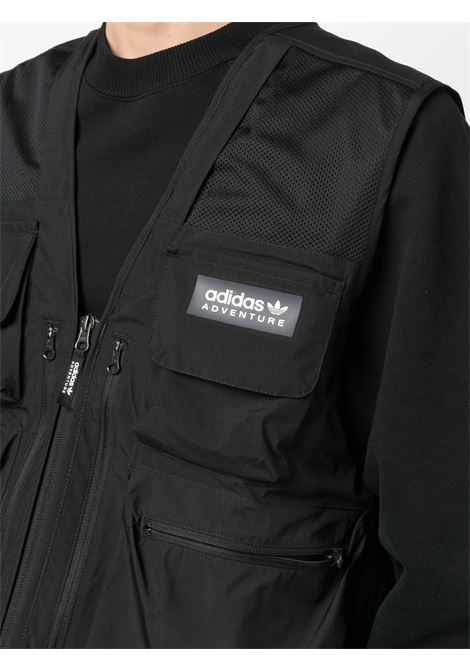 Black multi-pocket vest - men  ADIDAS | IC8485BLK