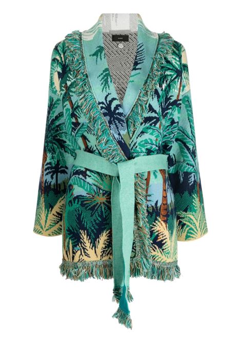 Multicolour Natural Sanctuary cashmere cardigan - women ALANUI | LWHB064S23KNI0144045