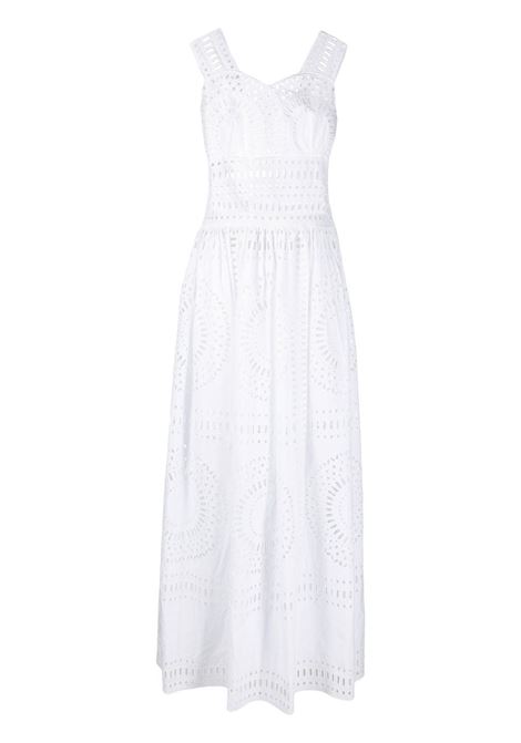 White cut-out maxi dress - women ALBERTA FERRETTI | A047616320001