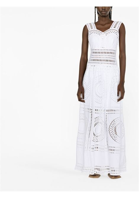 White cut-out maxi dress - women ALBERTA FERRETTI | A047616320001