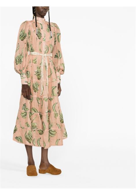 Pink Bananarama graphic-print dress - women ALEMAIS | 1174DGUAVA