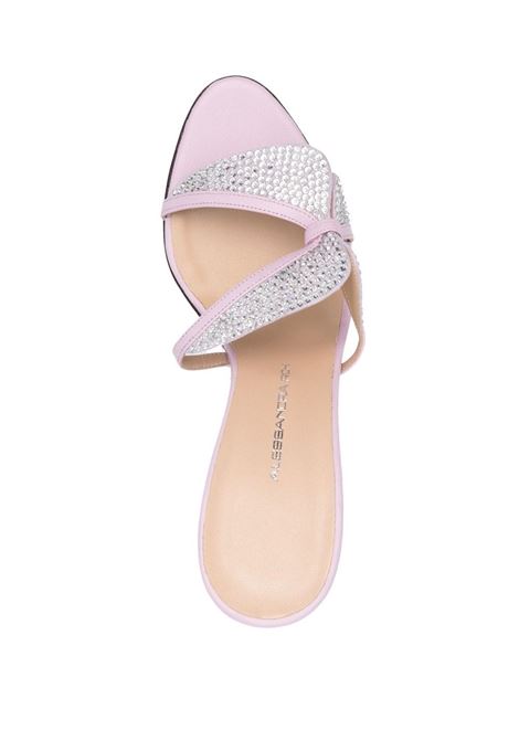 Liliac Butterfly crystal-embellished sandals - women ALESSANDRA RICH | FABS2065L0043570