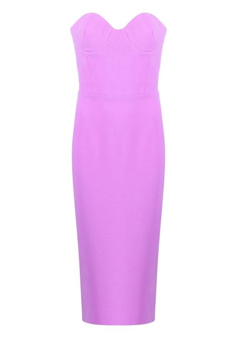 Purple strapless midi dress - women ALEX PERRY | D946ORCHD