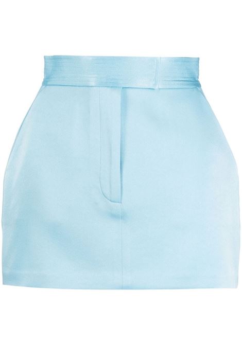 Light blue high-waisted mini skirt - women ALEX PERRY | S136LGHTBL