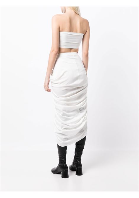 White asymmetric midi skirt - women ALEXANDER WANG | 1CC1235250102
