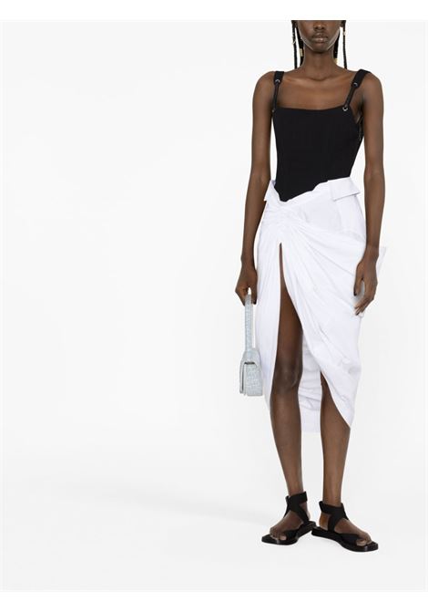 White asymmetric midi skirt - women ALEXANDER WANG | 1WC2235261100
