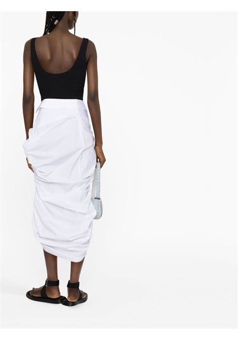 White asymmetric midi skirt - women ALEXANDER WANG | 1WC2235261100
