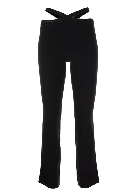 Black cut-out detail leggings - women  ALEXANDER WANG | 4KC1234016001