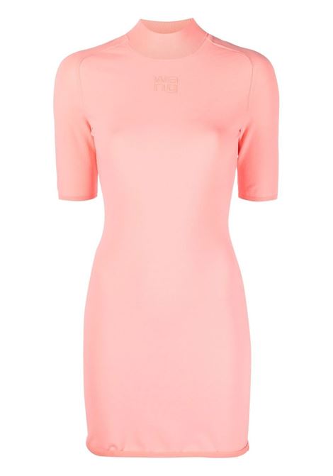 Pink high-neck short dress - women ALEXANDER WANG | 4KC1236032671A