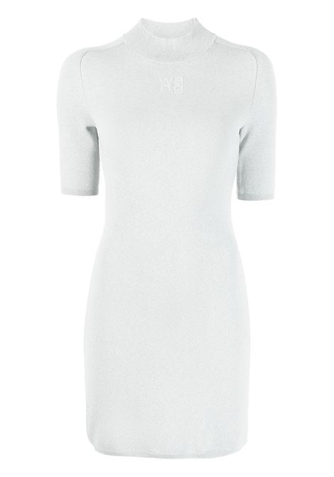 White logo-print detail dress - women ALEXANDER WANG | 4KC2231023041