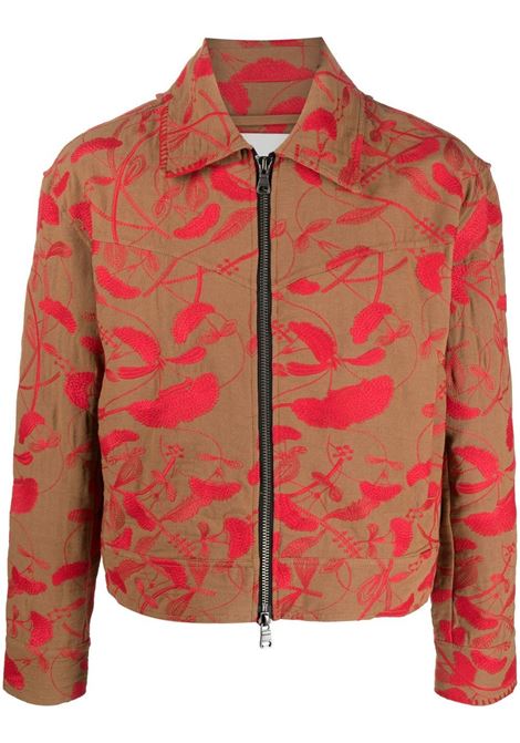Multicolored printed lightweight jacket - men ANDERSSON BELL | AWA514MBG