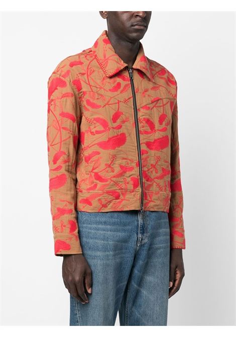 Multicolored printed lightweight jacket - men ANDERSSON BELL | AWA514MBG