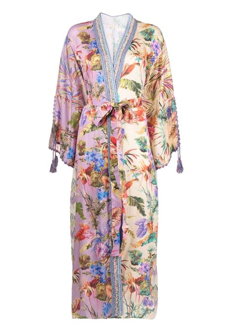 Kimono a fiori in multicolore - donna ANJUNA | LILLYLUXTRGUNIQV