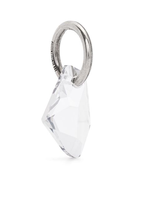Silver-tone  crystal-pendant charm - women ANN DEMEULEMEESTER | 2301U0736JW015071
