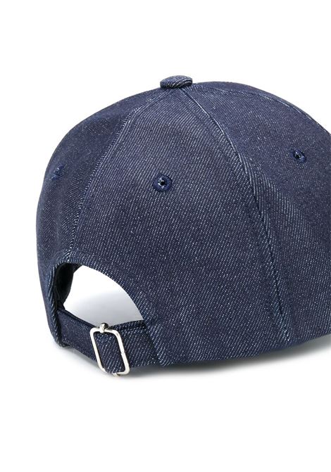 Cappello da baseball con ricamo in blu - unisex A.P.C. | COCSXM24069IAI