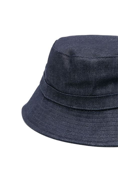 Cappello bucket con logo in blu - unisex A.P.C. | COCSXM24115IAI