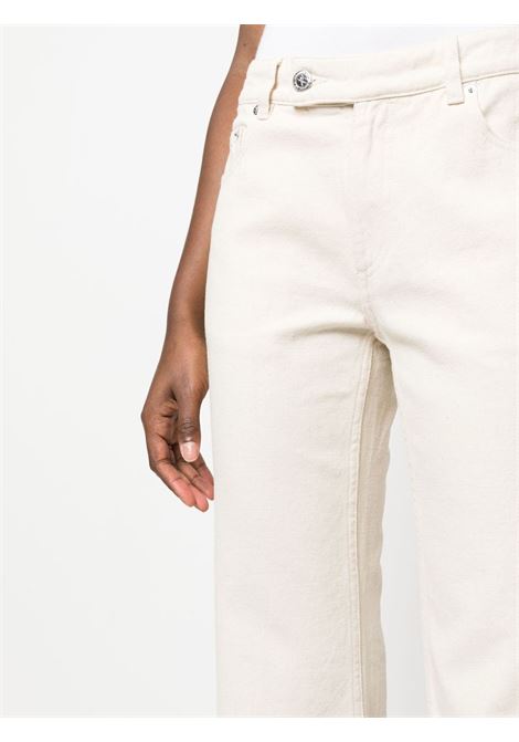 Biege mid-rise flared jeans - women A.P.C. | COEUGF09183AAD