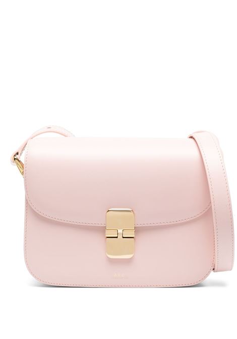 Light pink grace shoulder bag  - women A.P.C. | PXBMWF61413FAL