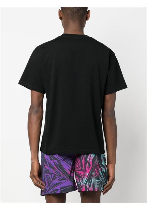 Black No Problemo short-sleeve T-shirt - unisex ARIES | COAR60009BLK