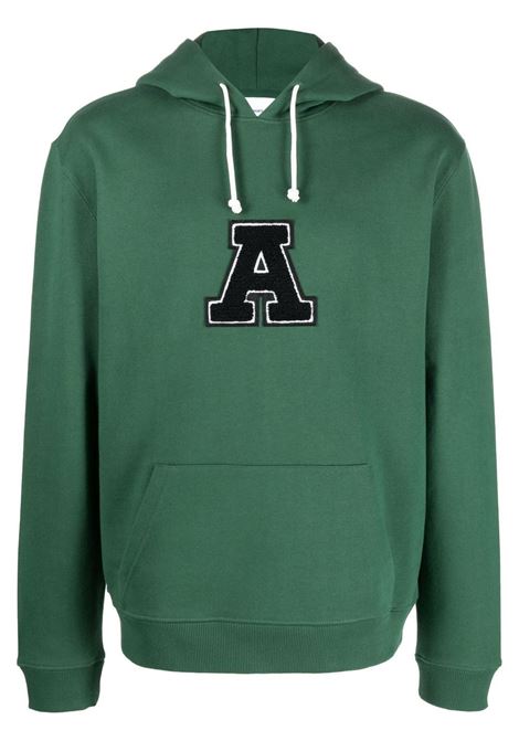 Green Catch logo patch sweatshirt - men AXEL ARIGATO | A0386004CLLGGRN