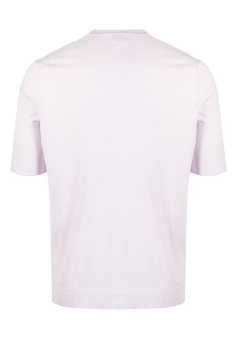 T-shirt a maniche corte in lilla - uomo BALLANTYNE | B2W02518C2311209