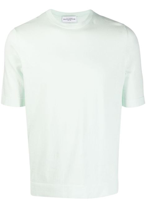 T-shirt a maniche corte in verde menta - uomo BALLANTYNE | B2W02518C2312797