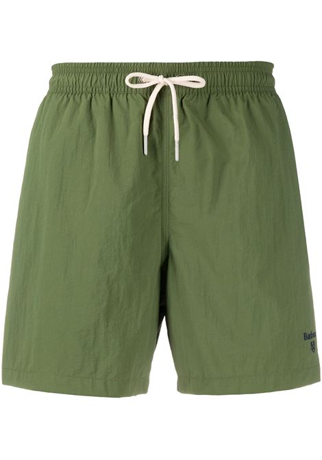Green logo swim shorts - men BARBOUR | MSW0019OL51