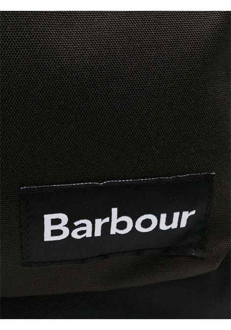 Blue logo-patch backpack - men BARBOUR | UBA0574NY91