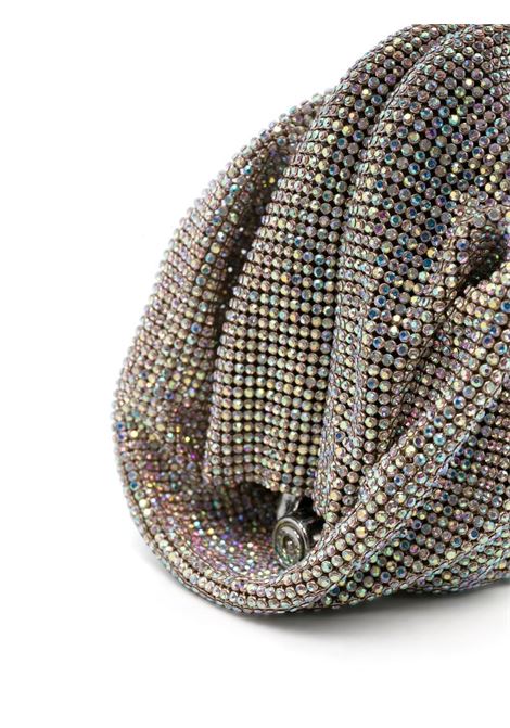 Silver crystal-embellished venus la grande clutch bag - women  BENEDETTA BRUZZICHES | 010001