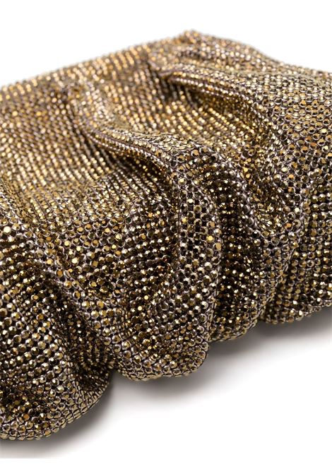 Gold crystal-embellished venus la grande clutch bag - women  BENEDETTA BRUZZICHES | 010002
