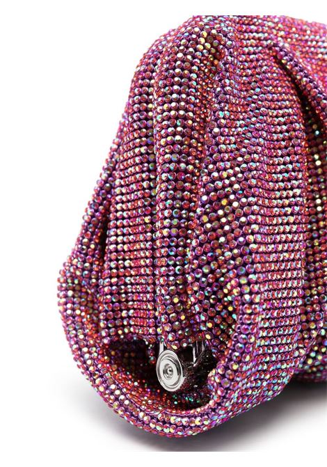 Fuchsia crystal-embellished venus la grande clutch bag - women  BENEDETTA BRUZZICHES | 010005