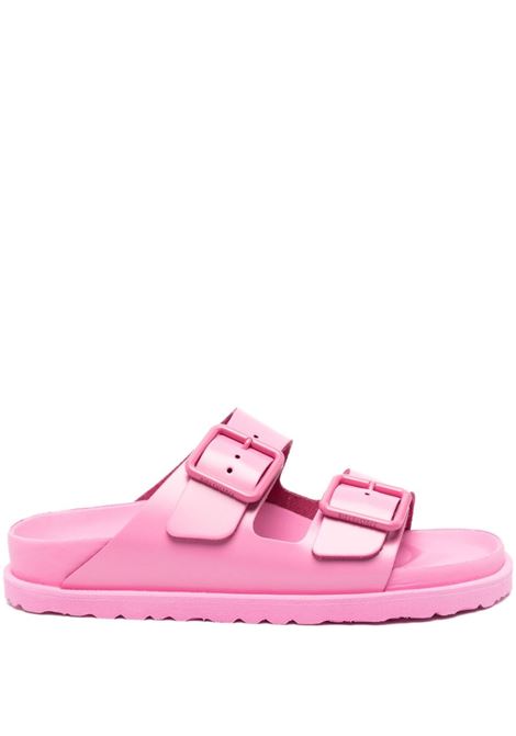 Pink logo-embossed open-toe slides - women BIRKENSTOCK 1774 | 1025963PNK
