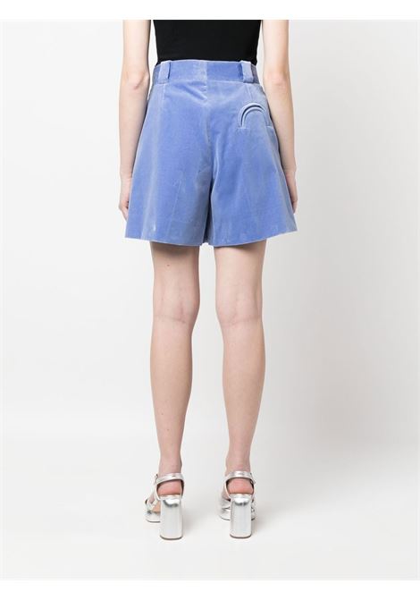 Pantaloncini con pieghe in blu - donna BLAZÉ MILANO | FPA01JUY2208