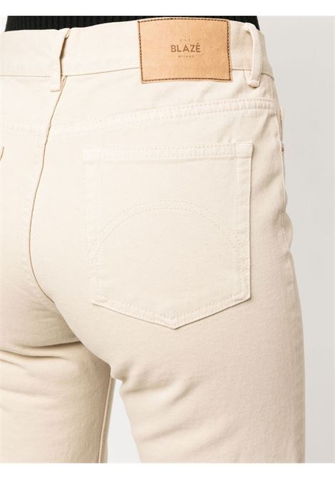 Jeans a vita alta in beige - donna BLAZÉ MILANO | PJE01DN0010