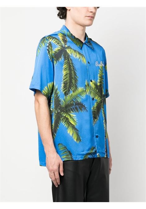 Camicia con stampa grafica multicolore - uomo BLUE SKY INN | BS2301SH024MLT