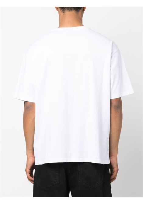 T-shirt con logo in bianco - uomo BLUEMARBLE | TS07JE01DA23WHT