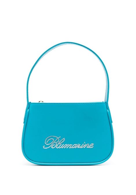 Blue crystal-logo mini bag - women BLUMARINE | 2W162AN0699