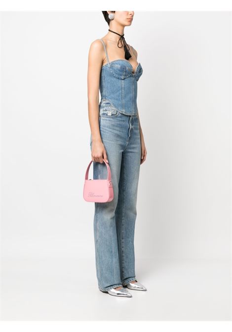 Pink mini tote bag - women  BLUMARINE | 4W002AN0729