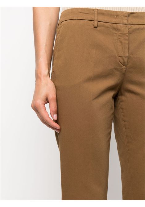 Pantalone a vita bassa in marrone - donna BOGLIOLI | 88047QBVC4210441