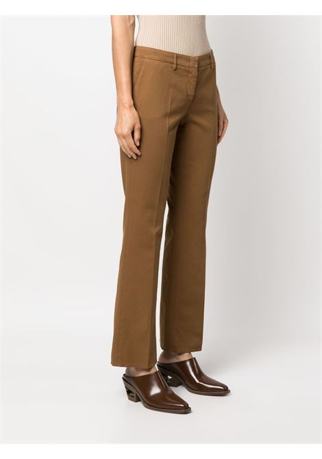 Low rise trousers in brown - women BOGLIOLI | 88047QBVC4210441