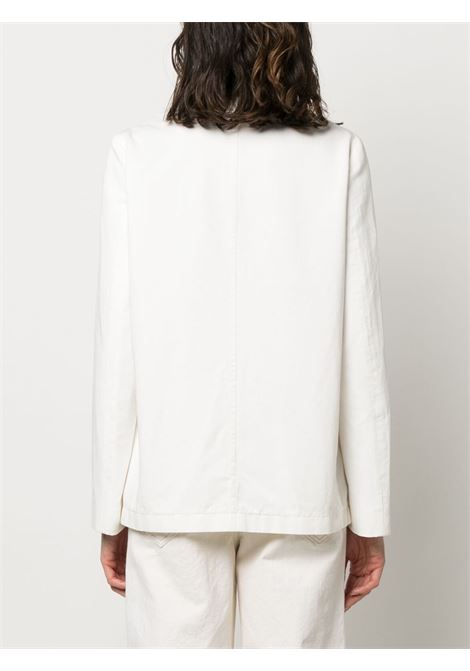 Long sleeve jacket in white - women BOGLIOLI | ZD318QBVC4210101