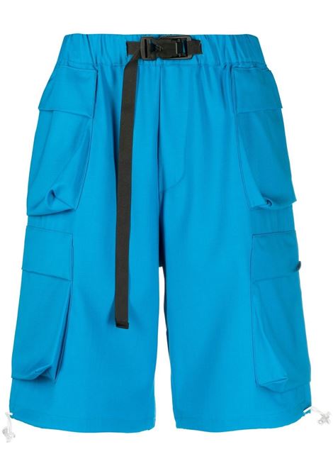 Blue cargo shorts in blu - men BONSAI | PT008V2AZR